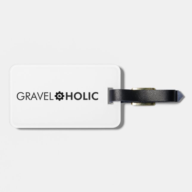 Etiqueta Para Maletas Ciclismo de grava Gravelaholic (Atrás Horizontal)