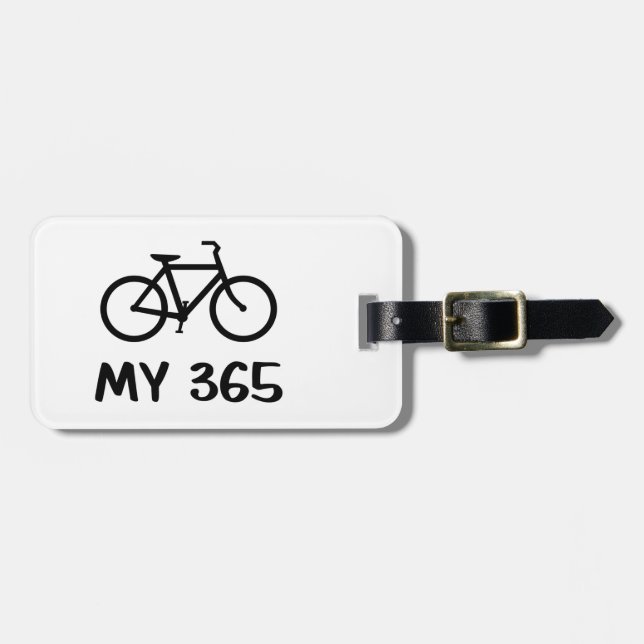 Etiqueta Para Maletas Ciclismo, Mi 365 (Frente Horizontal)