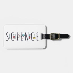 Etiqueta Para Maletas Ciencia