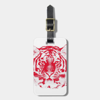 Etiqueta Para Maletas Cierre de la cara del tigre 4