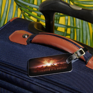 Etiqueta Para Maletas Cinco Rovers De Marte Exitosos