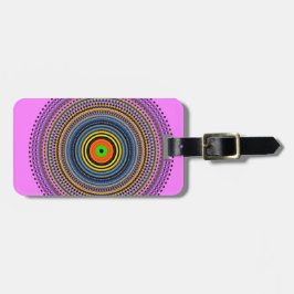 Etiqueta Para Maletas Circular