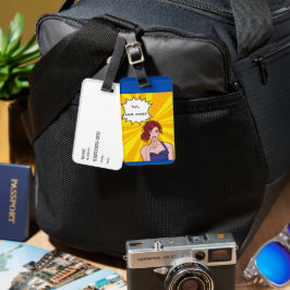 Etiqueta Para Maletas citas amantes editables