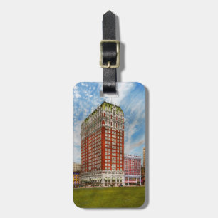 Etiqueta Para Maletas Ciudad - Chicago IL - El hotel Blackstone 1915
