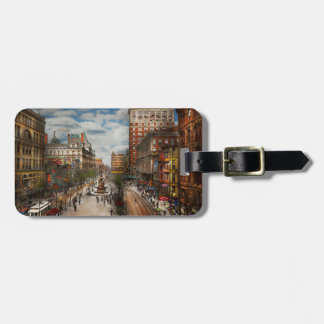 Etiqueta Para Maletas Ciudad Cincinnati OH - fuente 1907 de Tyler
