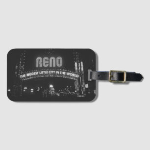 Etiqueta Para Maletas Ciudad de Reno