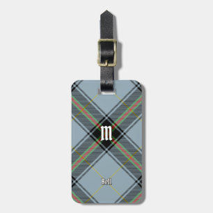 Etiqueta Para Maletas Clan Bell Tartan