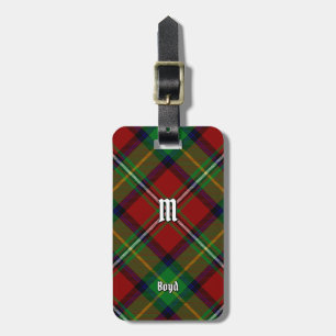 Etiqueta Para Maletas Clan Boyd Tartan