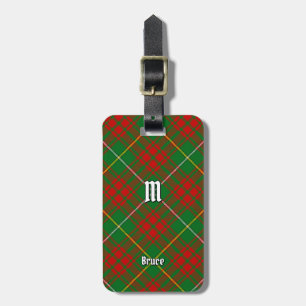 Etiqueta Para Maletas Clan Bruce Hunting Tartan