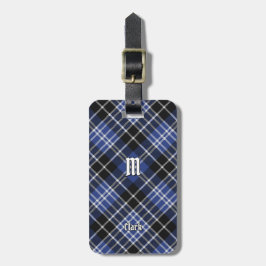 Etiqueta Para Maletas Clan Clark Tartan