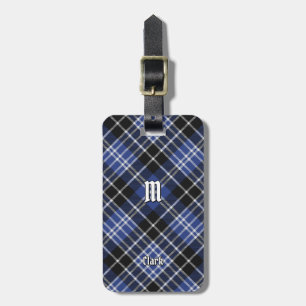 Etiqueta Para Maletas Clan Clark Tartan