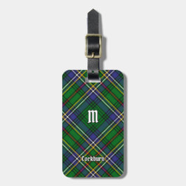 Etiqueta Para Maletas Clan Cockburn Tartan