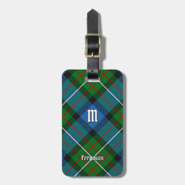 Etiqueta Para Maletas Clan Ferguson Tartan Luggage Tag