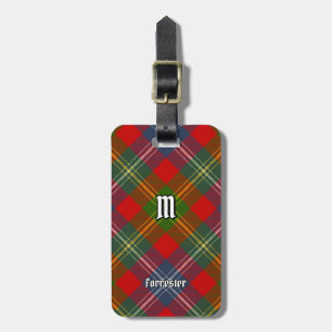 Etiqueta Para Maletas Clan Forrester Tartan