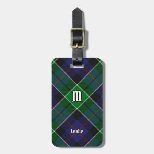 Etiqueta Para Maletas Clan Leslie Hunting Tartán
