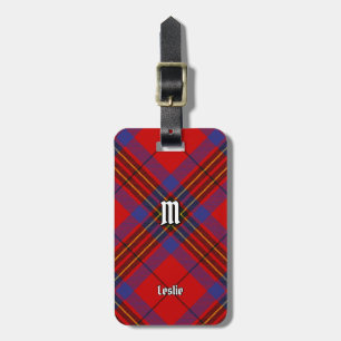Etiqueta Para Maletas Clan Leslie Red Tartan