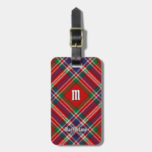 Etiqueta Para Maletas Clan MacFarlane Red Tartan