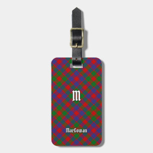 Etiqueta Para Maletas Clan MacGowan Tartan