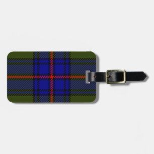 Etiqueta Para Maletas Clan Shaw del tartán