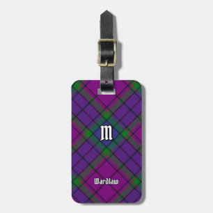 Etiqueta Para Maletas Clan Wardlaw Tartan