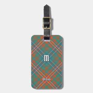 Etiqueta Para Maletas Clan Wilson Ancient Tartán