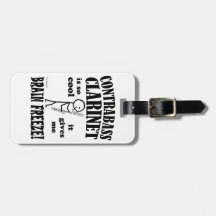 Clarinete de contrabass, congelación cerebral