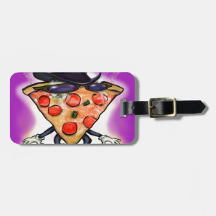 Etiqueta Para Maletas Clásica Pizza