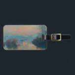 Etiqueta Para Maletas Claude Monet - Atardecer en el Sena en Lavacourt<br><div class="desc">Atardecer en el Sena en Lavacourt,  Efecto Invierno / Soleil couchant sur la Seine a Lavacourt,  effet d'hiver - Claude Monet,  Petróleo en lienzo,  1880</div>