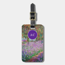 Etiqueta Para Maletas Claude Monet - El jardín del artista en Giverny