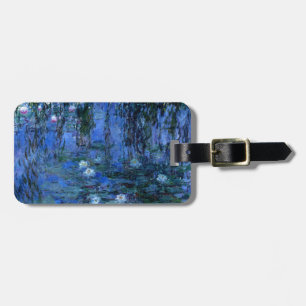 Etiqueta Para Maletas Claude Monet Nenúfares azules