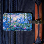 Etiqueta Para Maletas Claude Monet - Water Lilies, 1919,<br><div class="desc">Famosa pintura de Water Lilies,  1919. de Claude Monet.</div>