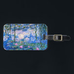 Etiqueta Para Maletas Claude Monet - Water Lilies, 1919,<br><div class="desc">Famosa pintura de Water Lilies,  1919,  por Claude Monet</div>