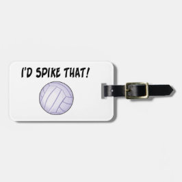 Etiqueta Para Maletas Clavaría ese voleibol
