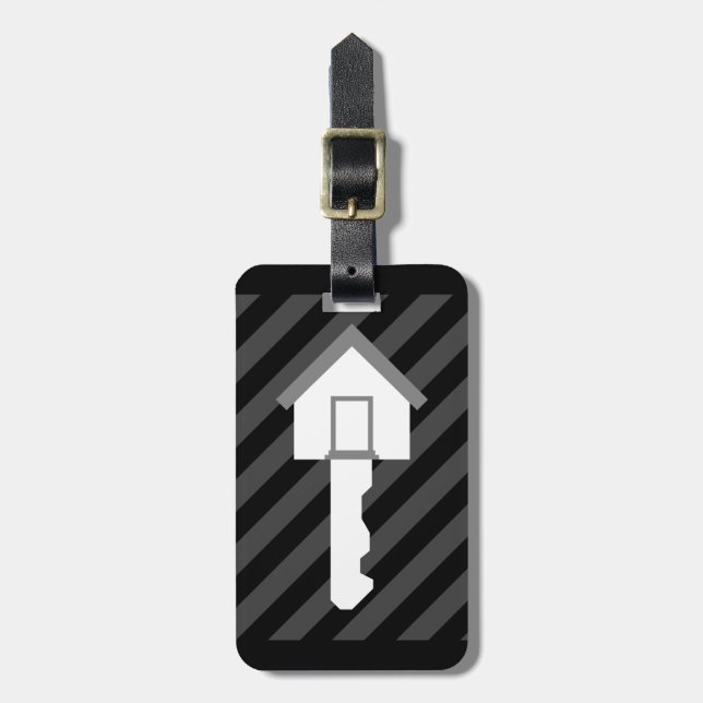 Etiqueta Para Maletas clave del hogar (Frente Vertical)
