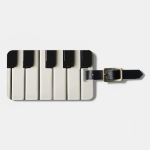 Etiqueta Para Maletas Claves de piano