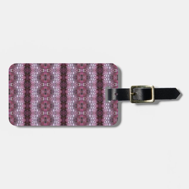 Etiqueta Para Maletas clover Ikat 3 (Frente Horizontal)