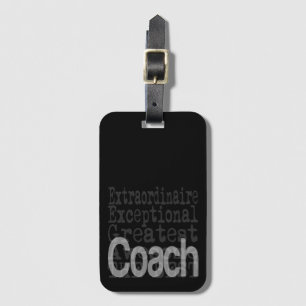 Etiqueta Para Maletas Coach Extraordinaire