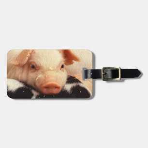 Etiqueta Para Maletas Cochinillo perezoso