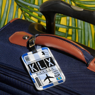 Etiqueta Para Maletas Código de aeropuerto de Kalamata KLX