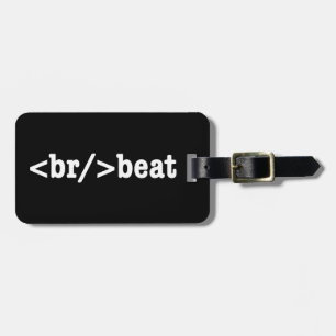 Etiqueta Para Maletas código HTML de salto