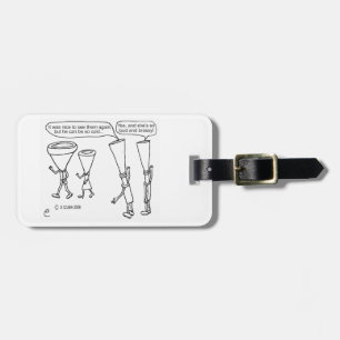 Etiqueta Para Maletas Cold Brass