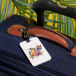 Etiqueta Para Maletas Colibríes Personalizados