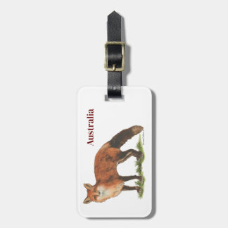 Etiqueta Para Maletas Collection Fox Luggage Tag