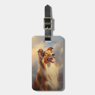 Etiqueta Para Maletas Collie ruda / Collie escocesa