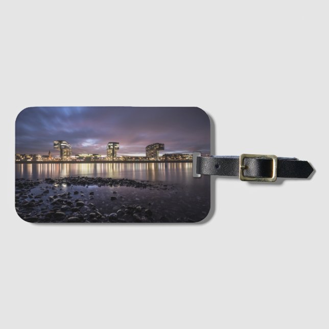 Etiqueta Para Maletas Cologne Germany (Anverso horizontal)