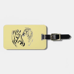 Etiqueta Para Maletas Color del Personalizado de vida silvestre Guay Zeb