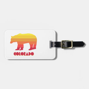 Etiqueta Para Maletas Colorado Bear