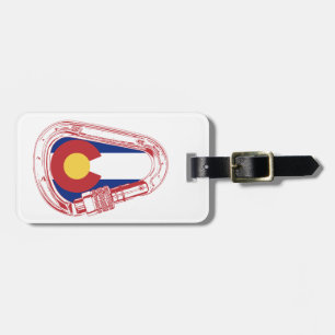 Etiqueta Para Maletas Colorado Climbing Carabiner