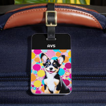 Colores brillantes Bonito Guay Perro Cuto Personal