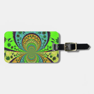 Etiqueta Para Maletas Colores tradicionales africanos de Hakuna Matata.p